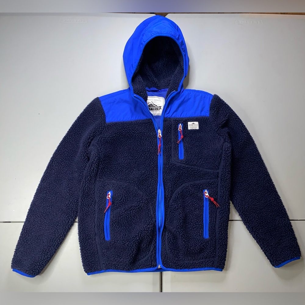 Penfield Jacket Womens Fleece Hooded Outdoor Carson Sherpa